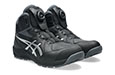 アシックス安全靴 ウィンジョブ CP314 BOA(001 ブラックxピュアシルバー)